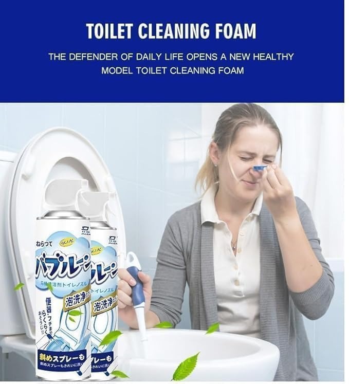 Multipurpose toilet foam cleaning spray, Kitchen Cleaner - Image 2
